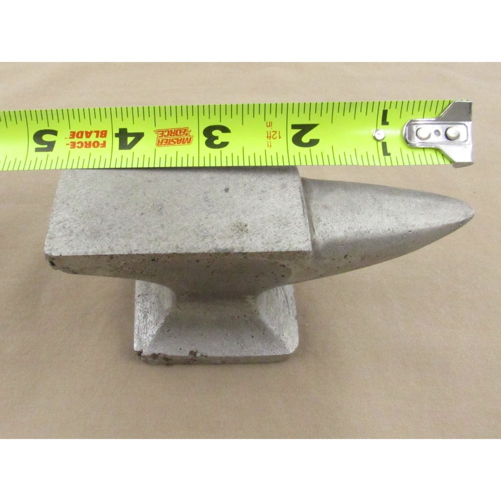 Miniature Anvil Aluminum Blacksmithing Tool Small Hobby Craft collectable